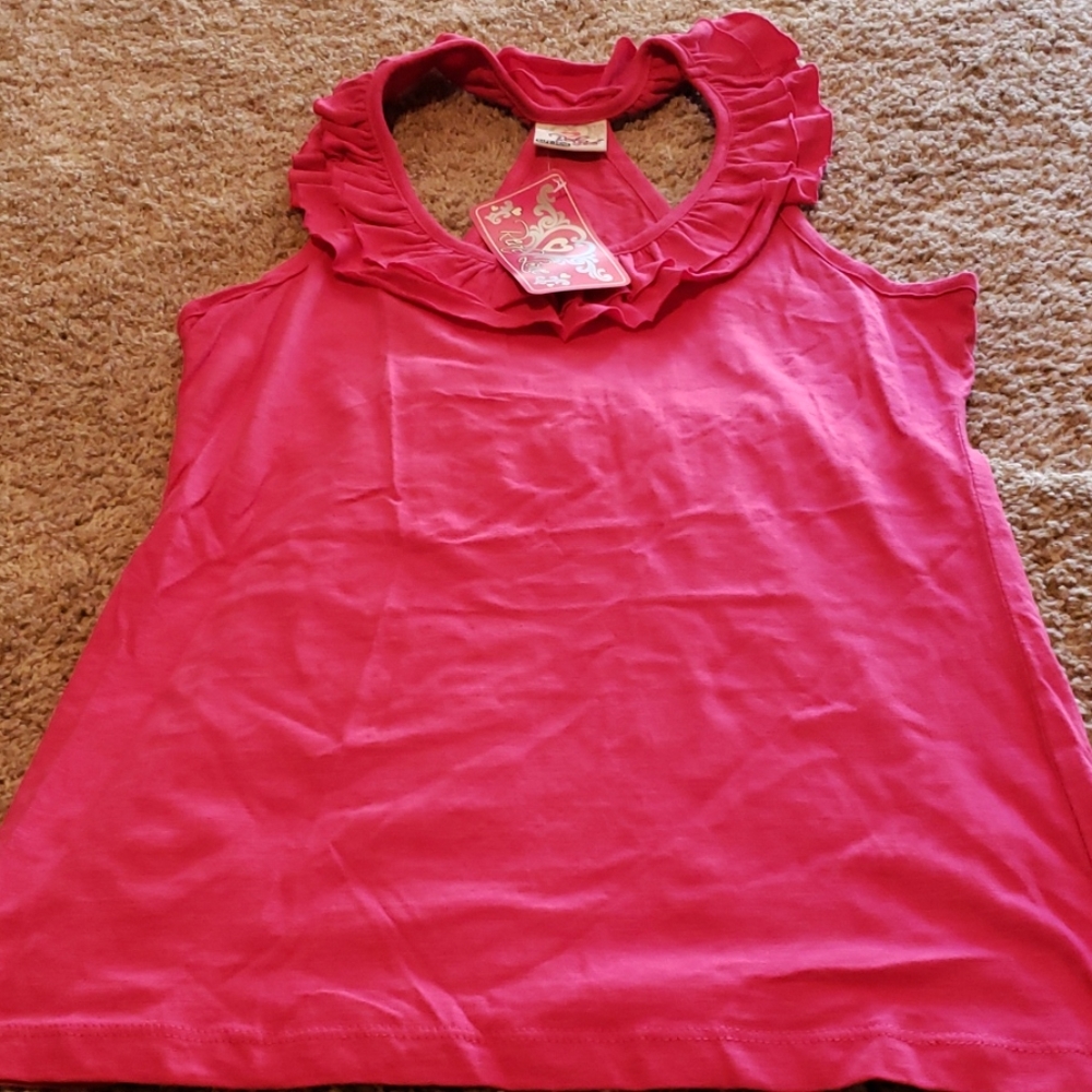 Pink Tank top.girls size 14/16